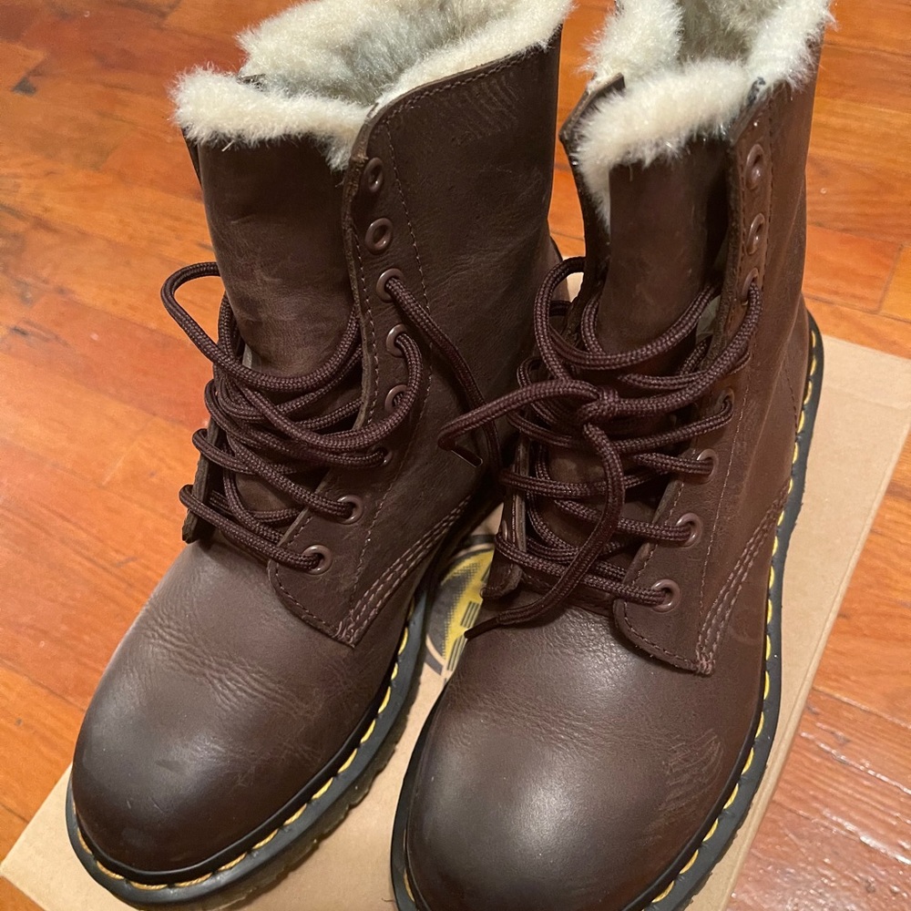Dr. Martens Brown Selena Boots